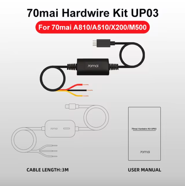 70mai 4G Hardwire Kit UP03