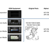 Alpine KIT-F9VW-CRA