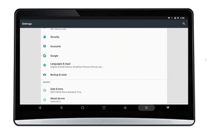 12.5'' Touch Screen Headrest Monitor