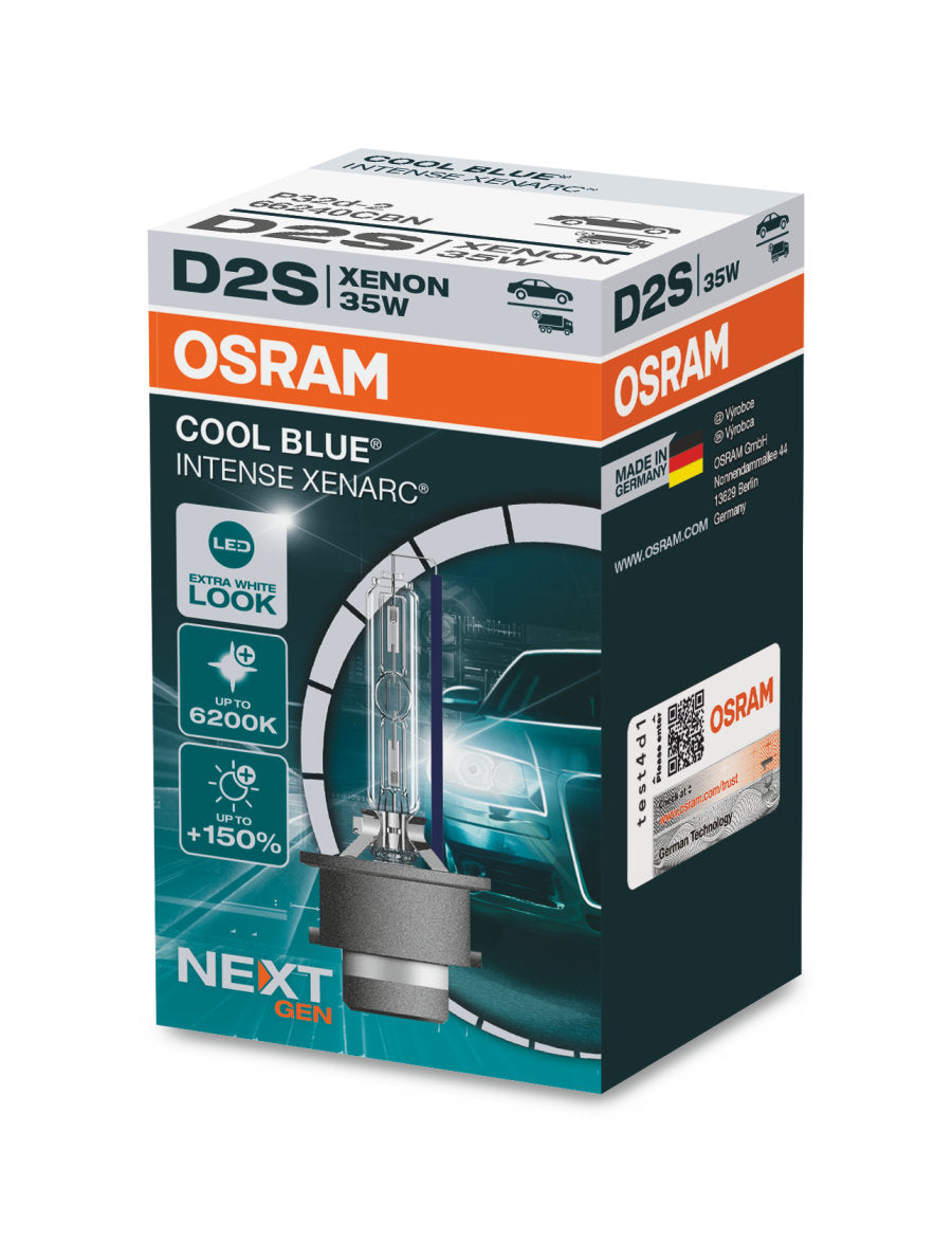 Xenon bulb D2S OSRAM Cool Blue INTENSE (NEXT GEN)