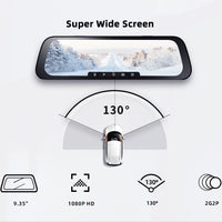 9.35''  70mai Mirror Car Recorder Stream Media Car DVR