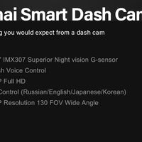 70mai Smart Dash Cam 1S