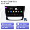 Android 10.0 CarPlay Car Radio Multimedia Video Player Auto Stereo GPS For Mercedes Benz W211 2002-2010 2 din dvd