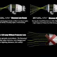 E55 Headlight Lens