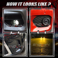 Bi LED Fog Lights Projectors For Toyota